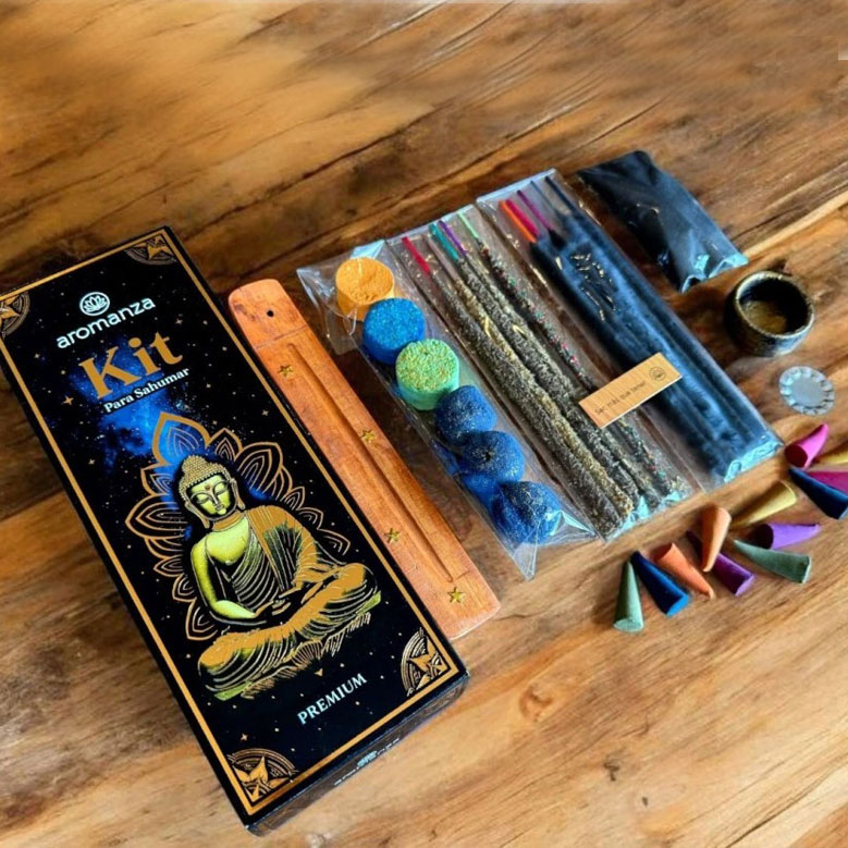 Aromanza Box Kit Completo para Sahumar