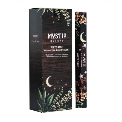 Sahumerio Mystic Hexagonal<br/> WHITE SAGE