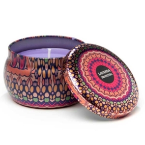 Vela en Lata Mandala